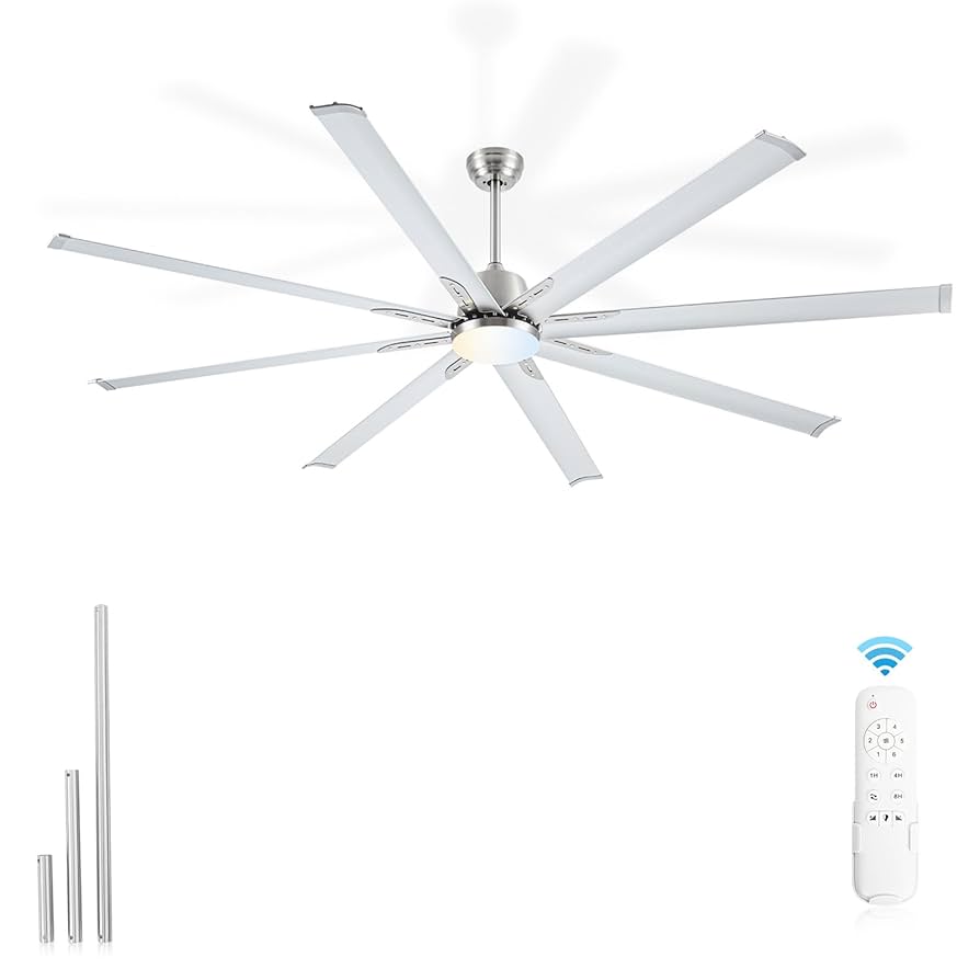 Amazon.com: 84 lnch lndustrial Celing Fan with Light and